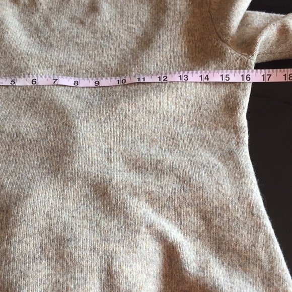 Moth cardigan tan button up sweater size xsmall ruffle detail - Picture 9 of 9